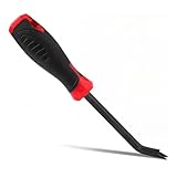 Professioneller Nagelabzieher U-förmig - Hochleistungs Werkzeug zum Entfernen von Nägeln, Klammern & Tackern aus Teppich, Holz, Parkett, Laminat, Möbeln & im Bau | Verstärkter Stahl | Robust für alle