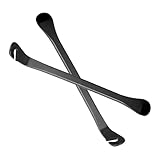 NOLITOY 2 Stück Teiliges Fahrrad Reifenheber aus Gehärtetem Stahl Robustes Reparaturwerkzeug für Schnelle Reifenmontage und Pannenhilfe Leicht und Tragbar für Rennräder und Mountainbikes