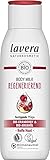 lavera Body Milk Regenerierend – Bodylotion mit Bio-Cranberry & Bio-Arganöl - vegan - Festigende Pflege für reife Haut - PETA zertifiziert - Biologisch abbaubar – Naturkosmetik (1 x 200 ml)