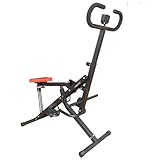 I-Kracht, KT00131-SLV, Total Fitness Crunch mit digitalem Monitor, kompaktes Krafttrainingsgerät, ideal für Heimtraining, Einheitsgröße, silberne Farbe