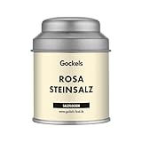 Rosa Steinsalz Flocken – Handgeerntetes Fingersalz aus dem Punjab | Mild & knusprig | Sonnengetrocknetes Natursalz | Ideal für Steaks, Fisch, Salate & feine Küche