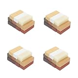 OATIPHO 44 Stck. Teiliges Holzreparaturwachs für Möbel und Fußboden Farben Nahtlose Farbanpassung Einfache Anwendung Rissfüllend Schützend für Parkett Holzlaminatböden Vinyl