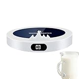 Kaffeebecherwärmer, für heiße Getränke mit 3 Temperaturstufen, Tassenwärmer mit automatischer Abschaltung, für Büro, Reisen, Küche, Wohnzimmer beim Mittagessen