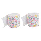 GLEAVI 2 Rollen Toilettenpapier Home Office Party Supplies Camping Klopapier Wc Papier Badezimmergewebe Ruhestand Geschenk Einhorn Kondome Set Rente Schwarzes Erwachsener Reisen Haustier