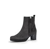 Gabor Damen Ankle Boots, Frauen Stiefeletten,Moderate Mehrweite (G),winterstiefeletten,stiefel,bootee,booties,pepper (Mel.),38.5 EU / 5.5 UK