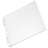 STOBAZA Klimaanlagen Bedienfeld Abdeckung Transparent aus Robustem Material Schutzpaneel für Zentrale Klimaanlage und Staubdicht Einfache Montage Schutzvorrichtung für Heizungs