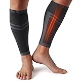 CAMBIVO Wadenbandage x2, Waden Kompression, Kompressionsstrümpfe Herren Damen, Kompressionssocken ohne fuß für Sport, Laufen, Schwellung, Muskelfaserriss