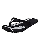 PUMA Unisex Epic Flip v2 Zehentrenner, Black-White, 43 EU