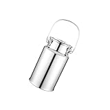 GoHaiDe Edelstahl Luftdichte Milchkanne mit Deckel Milchkannen mit DREI Verschlussclips und Silikondichtung zum,3L