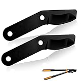 2 Stück Stahl-Astschere Ersatzklinge für Fiskars Ersatz PowerGear 2 für Baumtrimmen, Gartengeräte