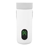 Dpofirs Reisen Elektrischer Wasserkocher Edelstahl Tragbarer Warmwasserbereiter 350 Ml Kleiner Wasserkessel, Schnelles Kochen Zum Wandern, Camping, 27000mah, 45 ℃ -100 ℃ (EU)