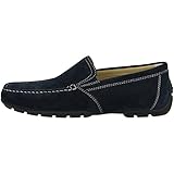 Geox Herren U Moner V Mokassins, Blau, 47 EU