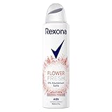 Rexona Deo Spray Flower Fresh Deo ohne Aluminium mit 48-Stunden-Schutz gegen Körpergeruch 150 ml 1 Stück