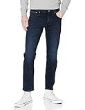 Tommy Hilfiger Herren Jeans Hose Core Slim Bleecker mit Stretch, Blau (Iowa Blueblack), 36W/32L