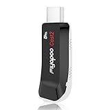 FIYAPOO Wireless HDMI Miracast Dongle Streaming,WiFi Miracast Dongle 4K&5G für iPhone/iPad/Android/iOS/Windows/Mac Laptop, PC HD Fire Stick TV/Monitor/Projektor (unterstützt Miracast, DLNA, Airplay)