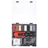 Baluue Keramik fliesen Reparaturset mit Farbwachsen und Werkzeugbox DIY Boden Porzellan reparaturkit für Badezimmer Küche Granit Marmor und Keramik oberflächen ohne Batterie