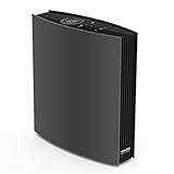 WAVLINK AC3200 Dual WLAN Router, 2167Mbit / s (5 GHz) + 1000 Mbit/s (2 4 GHz), LCD Bildschirm, 4 × Gigabit LAN Ports, Gast WLAN, Kindersicherung, 802.11ac Wave 2, 8 Antennen, 4x4 MU-MIMO, USB 3.0