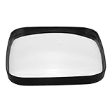 PRETYZOOM Anti-Diebstahl-Spiegel konvexer Weitwinkelspiegel Verkehrspiegel für die Ecke Lagerhaus konvex Lagerhaus Eckspiegel Verkehrsspiegel Weitwinkel -Auffahrtspiegel Plastik Schwarz