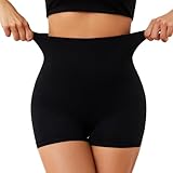 SURE YOU LIKE Bauchweg Unterhose Damen Figurenformend Miederpants Miederhose Shapewear Hohe Taille Butt Lifter Body Shaper,Schwarz 1 pcs,XL/XXL=EU(40-42)