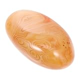 MILISTEN Natürlicher roter Karneol Kristallstein poliert sanfte Oberfläche einzigartig meditativ tragbar Tischdekoration Geschenk für Herzchakra