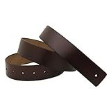 Ledergürtel für Herren, Nobucklen-Design, verstellbarer Bund mit präzisem Loch, dickes Leder, Taillenzubehör, verstellbar mit präzisem Stanzen