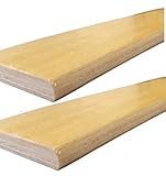 MonJar Federholzleisten Lattenrost Ersatzteile Latten Buche Ersatzlatten (870mm)