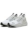 PUMA Unisex SOFTRIDE Symmetry FUZION Straßen-Laufschuh, White-COOL Light Gray Navy, 40.5 EU