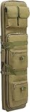 Taktische Waffen-schießstandtasche, Gewehrkoffer, Taktische Waffentasche 32/38/46 Zoll, Integrierte Pistolen- Und Magazinaufbewahrungsrucksack, Angelrutentasche, Rucksack, P, Green, 94CM