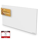 SCHMIDBAUER® Hybrid Pro Hybrid NEU 1400 Watt - das Beste aus beiden Heiztechniken - Infrarottechnik mit Raumluft-Konvektion - integr. Thermostat