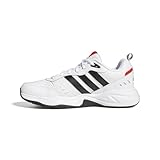 adidas Herren Strutter Shoes Gymnastik-und Trainingsschuhe, Cloud White/Core Black/Active Red, 44 2/3 EU