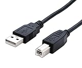 KTX7® USB Druckerkabel - USB Kabel für Drucker oder Scanner - USB Stecker Typ A zu USB Stecker Typ B (1,8m)