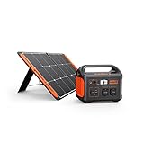 Jackery Solargenerator 1000, 1002WH Tragbare Powerstation mit SolarSaga 100W Solarpanels, 2 * 230V 1000W AC Steckdose mobile Stromversorgung für Wohnmobil Outdoor, Heimwerken und als Notstromaggregat