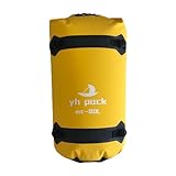 Qianly Wasserdichter Dry Bag Kajak Schwimmsack Schwimmsack Hält Die Ausrüstung Trocken Kompressionssack Aufbewahrungstasche für Bootfahren Strand Camping, 80 Liter