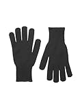 SEALSKINZ Unisex Stody Solo Nicht Wasserdichter Handschuh aus Merinowolle Glove Liners, Black, One Size