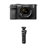 Sony Alpha 7C II | Spiegellose Vollformatkamera mit SEL2860 (33 MP, Echtzeit-Autofokus, 10 BPS, 4K Video, neigbarer LCD-Touchscreen) Schwarz + Sony GP-VPT2BT
