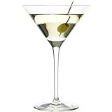 Stölzle Lausitz Cocktailschalen Grandezza 240 ml / 6er Set Martini Gläser/Aperitifgläser/Cosmopolitan Gläser spülmaschinenfest und stoßfest