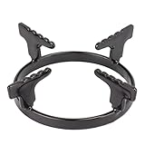 Fafeims Wok-Ring, Gusseisen-Wok-Rack, Tragbarer Gasherdständer für die Küche, Stabil für Kleine Töpfe, Pfannen, Kaffeemaschinen