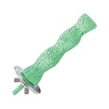 Vogel Ständer – Käfighalter, Trainingsgerät | Kratz- und Kauspielzeug für Papageien, Wellensittiche, Nymphensittiche, Kleine Sittiche, Agaporniden, Unterstützt gesunde Krallen und Spielverhalten