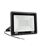 Niserelesa 50W LED Strahler Außen,Superhell 5000LM Scheiwerfer LED-Strahler, IP66 Wasserfest Fluter 6500K Kaltweiß Flutlicht Außenleuchte,für Hinterhof, Auffahrt, Türen, Garage, Flur, Garten