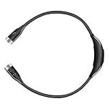 Toddmomy USB Wiederaufladbare Leselampe zum Umhängen Verstellbare Ergonomisches Design Leichte Flexible Neck Reading Light für Buchliebhaber Freihändig für Nachtlesen und Reparaturen