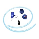 Trinkschlauch für Wasserflaschen – flexibler Ersatz-Trinkschlauch aus BPA-freiem Silikon | auslaufsicherer Wasserschlauch, kompatibel mit Sportflaschen, Fac-Design