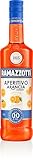 Ramazzotti Arancia 0.0%, alkoholfreier italienischer Frucht-Likör mit Orange, zum Mixen von Mocktails & Spritz-Kreationen, Sommer-Getränk – 1 x 0,7 l