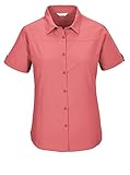 killtec Damen Funktionsbluse Kurzarm/Bluse KOS 1 WMN WVN SHRT, Pearl Rose, 46, 42840-000