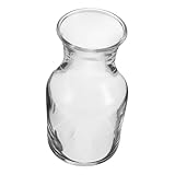 OUNONA Glaswasserkrug Mini Weinglas Karaffee kleine Weinglaskaraffe Single -Serve -Weinglas persönliches Weinkarafglas Single Glass Caraffe Mini -Dekanterglas kleiner Glaskrug Transparent