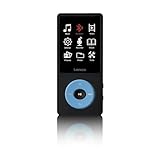 Lenco Xemio-860BU - MP3/MP4-Spieler mit Bluetooth® und 8GB internem Speicher - Blau Tragbarer CD-Player