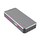 NVMe SSD-Gehäuse aus Aluminium, 40 Gbit/s, schnelle Datenübertragung, TypeC-Gehäuse, Thunderbolt-kompatibel, 3/4-Unterstützung, 2280-2230 Speed NVMe-Gehäuse