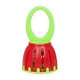 Haoyull Ovaler Griff Baby Käfig Glocken Shaker Spielzeug Sicher Frühtraining Handheld Griff Stil Abnehmbare Baby Glocken für Kind Baby