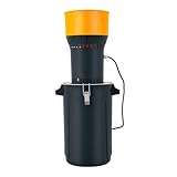 Kaichenyt Kornmühle, 1000W Elektrische Getreidemühle mit Langes Netzkabel Wärmesenke Design Nenngeschwindigkeit 19000r/min für Gewürze Grau