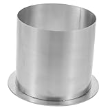 BAZEITFLOW Einbau Abwurfring Müllschacht Grommet Rund für Küchenarbeitsplatte Einfach zu Montieren Abnehmbar Geeignet für Haushalt Restaurant und Hotel