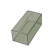 Acryl Tissue Box Cover Halter Wand montiert Küche Toilette Tissue Box(Green B,13.3 * 9.8 * 7cm)